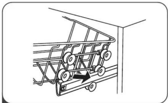 EAS Electric EMD092BI-V1 - Adjusting the upper basket - 3