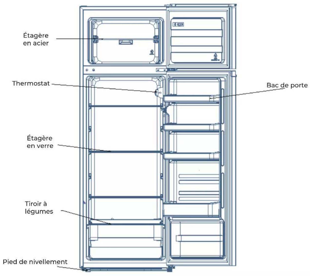 EAS Electric EMF161 - DIAGRAMME DU PRODUIT - 1
