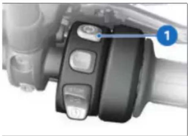 BMW R 1300 GS (2023) - Mettre le contact Condition préalable - 1