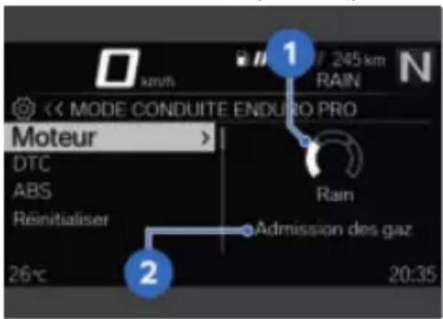 BMW R 1300 GS (2023) - Régler l'Enduro Pro - 1
