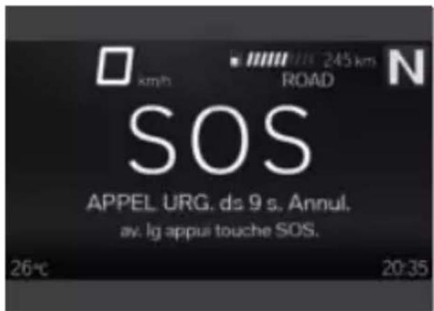BMW R 1300 GS (2023) - Appel d'urgence manuel a Condition préalable - 3