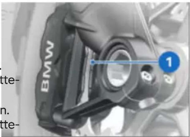 BMW R 1300 GS (2023) - Contrôler le fonctionnement des freins - 1