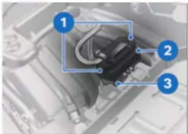 BMW F 900 GS (2023) - Fixer la prise de diagnostic - 1