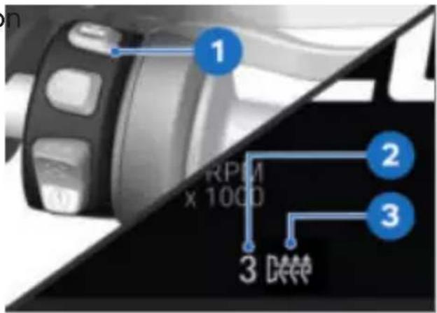 BMW F 900 GS (2023) - Activation ou désactivation de l'alerte de pression de consigne - 1