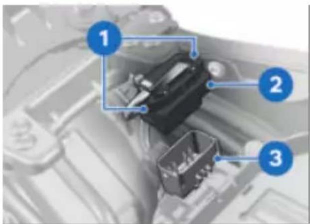 BMW F 900 GS (2023) - Fixer la prise de diagnostic - 2