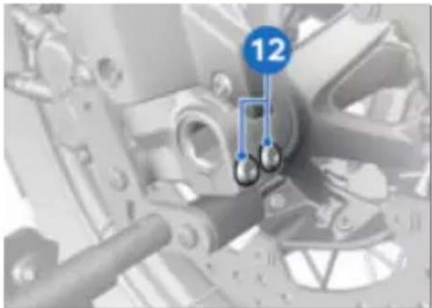 BMW F 900 GS (2023) - Compression involontaire des plaquettes de frein - 2