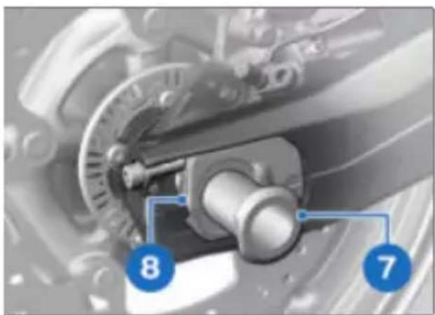 BMW F 900 GS Adventure (2023) - Compression involontaire des plaquettes de frein - 5