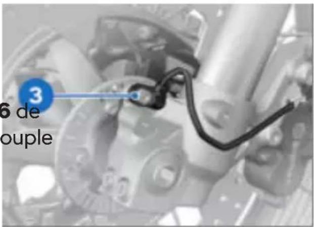 BMW F 900 GS Adventure (2023) - Plaquettes de frein pas au contact du disque de frein - 1