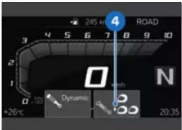 BMW F 900 GS Adventure (2023) - Utilisation des modes de conduite - 1