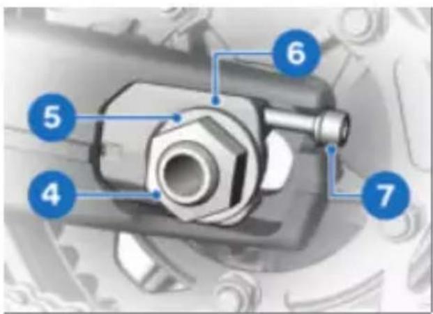 BMW F 900 GS Adventure (2023) - Compression involontaire des plaquettes de frein - 3