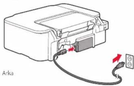 CANON PIXMA E3440 - Koruyucu Malzemeleri Çıkarma - 4