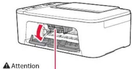 CANON PIXMA E3440 - Ouvrez le capot. - 1