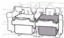 CANON PIXMA E3440 - Repeat steps 2 to 5 and install the Black FINE cartridge on the right-hand side. - 1