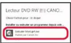 CANON PIXMA G4410 - Utilisation du CD-ROM d'installation (Windows uniquement) - 3