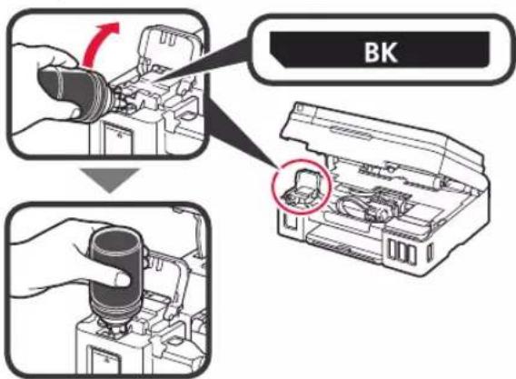 CANON PIXMA G4410 - Наливання чорнила - 5