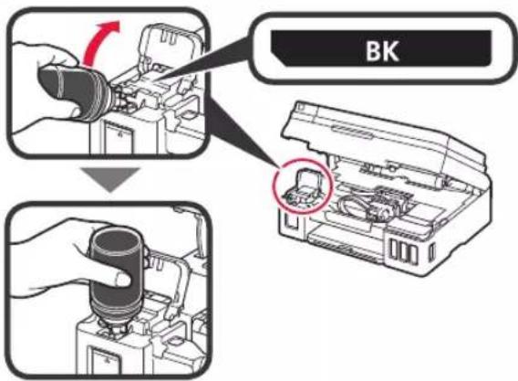 CANON PIXMA G4410 - Instalar el cartucho - 12