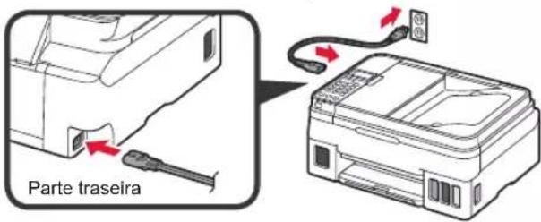 CANON PIXMA G4410 - Removendo os materiais da embalagem - 15