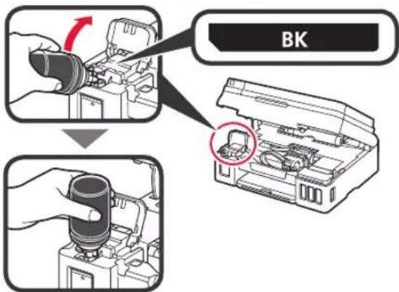 CANON PIXMA G4410 - Pouring Ink - 5
