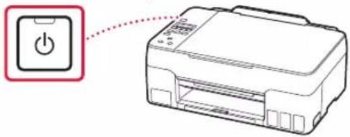 CANON PIXMA G2460 - Увімкнення принтера - 3