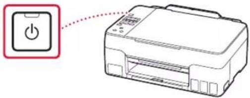 CANON PIXMA G2460 - Включение принтера - 3