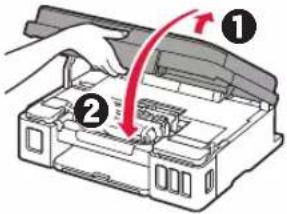CANON PIXMA G2510 - Mise sous tension de l'imprimante - 2