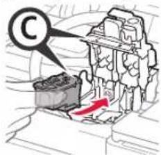 CANON PIXMA G2510 - Installing the Cartridge - 11