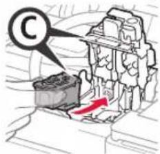 CANON PIXMA G2510 - Installation de la cartouche - 10