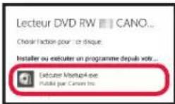 CANON PIXMA G2510 - B Utilisation du CD-ROM d'installation (Windows uniquement) - 4