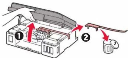 CANON PIXMA G2510 - Removing Packing Materials - 2