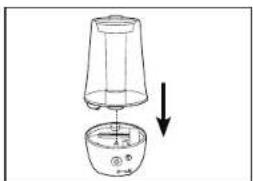 PureGuardian H965AR - FILLING - Make sure unit is unplugged. - 5