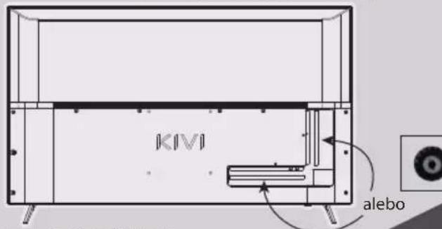 Kivi 55U750NW - NAINSTALUJTE MOJU ANTENU, AKO JE ZNÁZORNÉ NIZSIE - 1