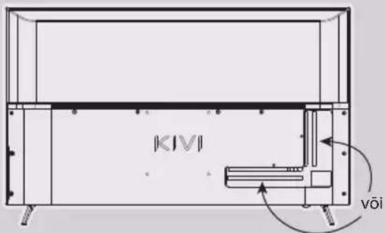 Kivi 55U750NW - PAIGALDAGE MINU ANTENN, NAGU ALLNÄITUD - 1