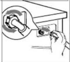 INVENTUM VWM9010B - Cleaning the inlet fi lter in the water tap - 3