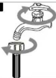 INVENTUM VWM8010W - Het inlaatfilter in de waterkraan reinigen - 1