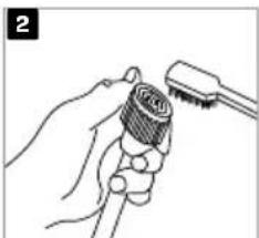 INVENTUM VWM8010B - Cleaning the inlet filter in the water tap - 2