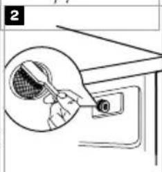 INVENTUM VWM8010B - Cleaning the inlet filter in the water tap - 4