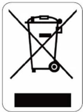 Prohibition sign with crossed-out trash bin and no text, indicating no waste or disposal restriction