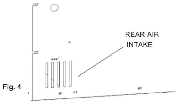 REAR AIR INTAKE Fig. 4