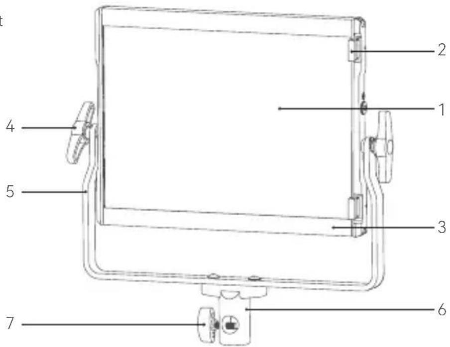 GODOX F7-120Bi - Corps de la lampe - 1
