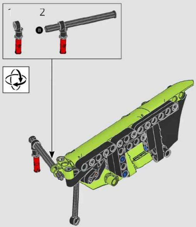 LEGO Technic 42115 - SCISSOR DOORS - 447