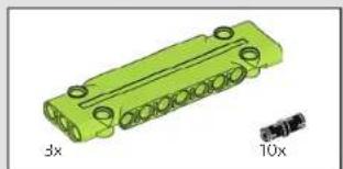 LEGO Technic 42115 - SCISSOR DOORS - 264