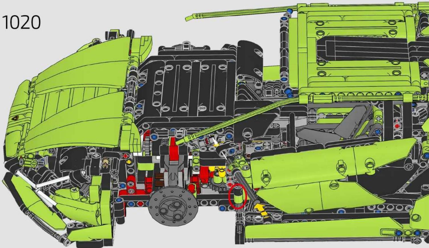 LEGO Technic 42115 - SCISSOR DOORS - 379