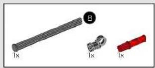 LEGO Technic 42115 - SCISSOR DOORS - 445
