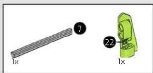 LEGO Technic 42115 - SCISSOR DOORS - 252
