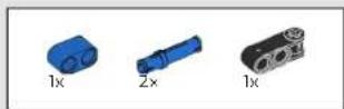 LEGO Technic 42115 - SCISSOR DOORS - 166