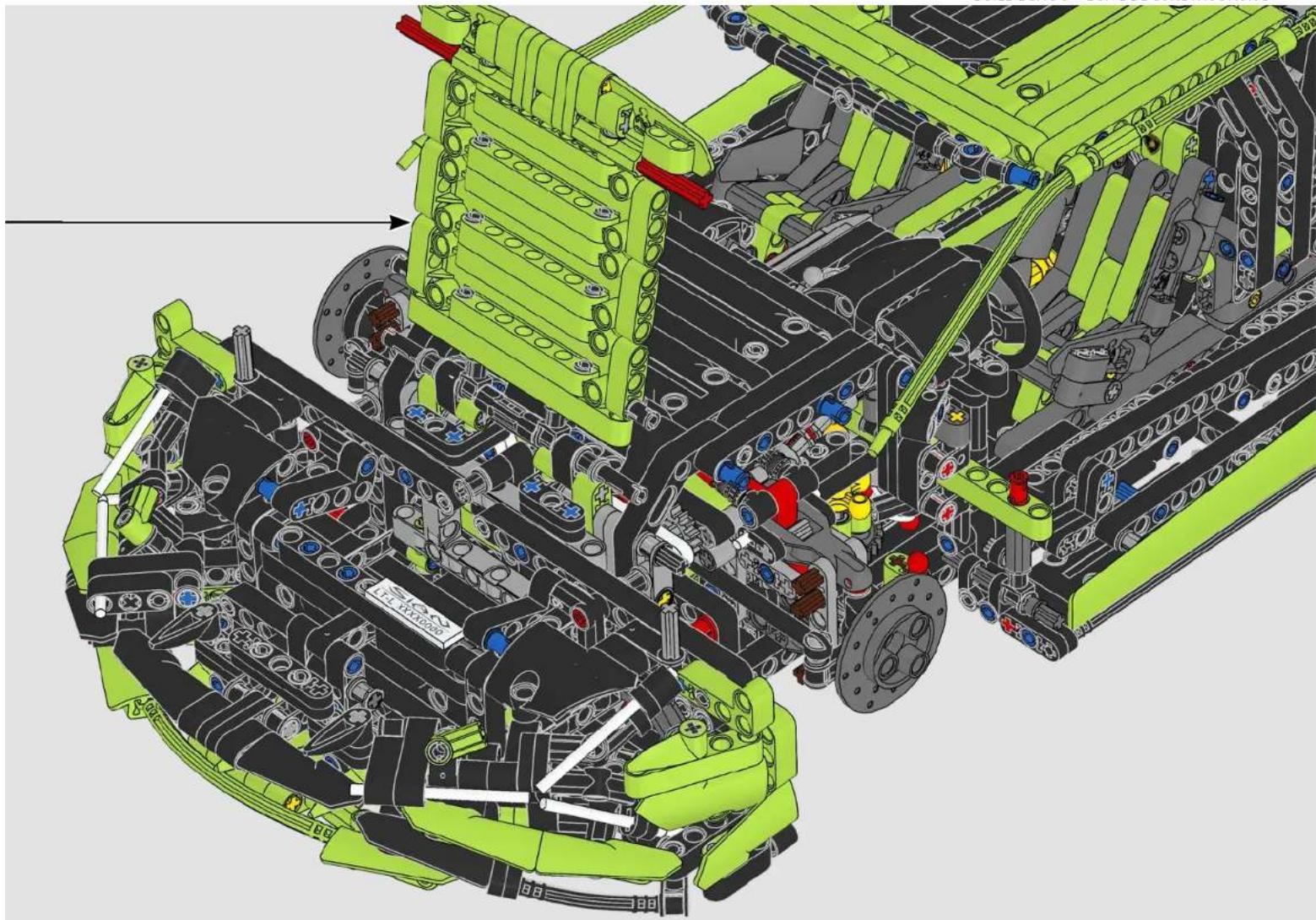 LEGO Technic 42115 - SCISSOR DOORS - 272