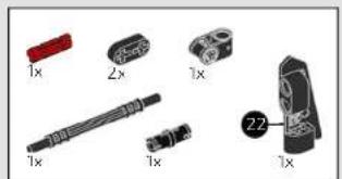 LEGO Technic 42115 - SCISSOR DOORS - 148