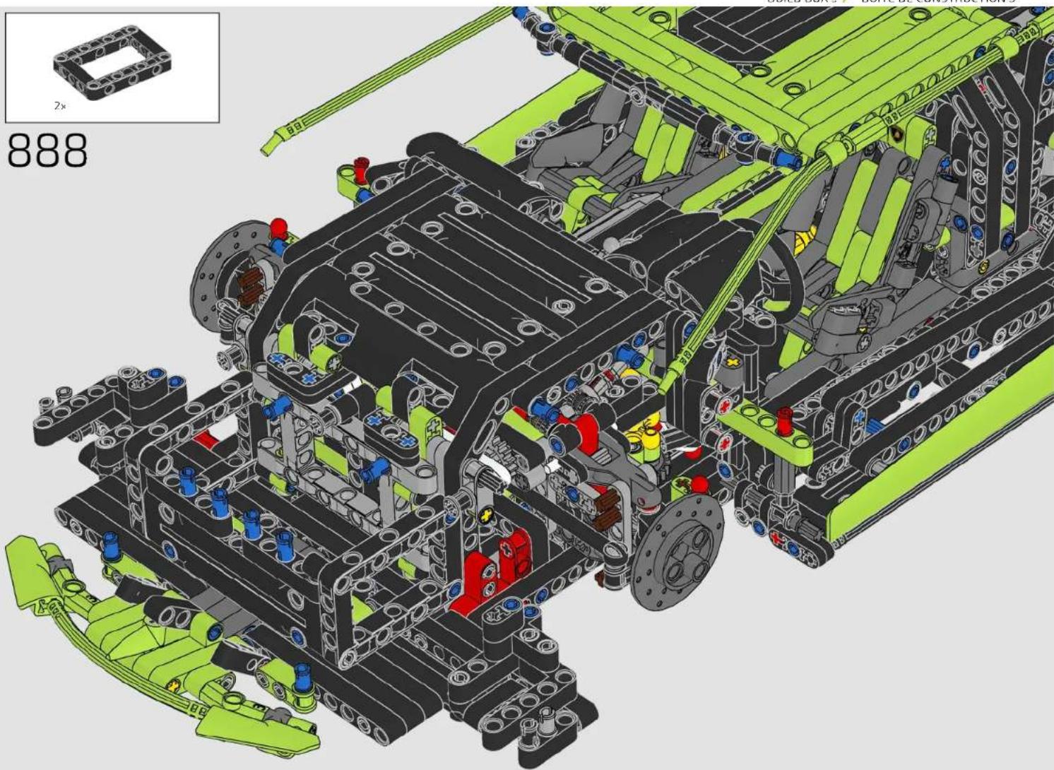 LEGO Technic 42115 - SCISSOR DOORS - 80