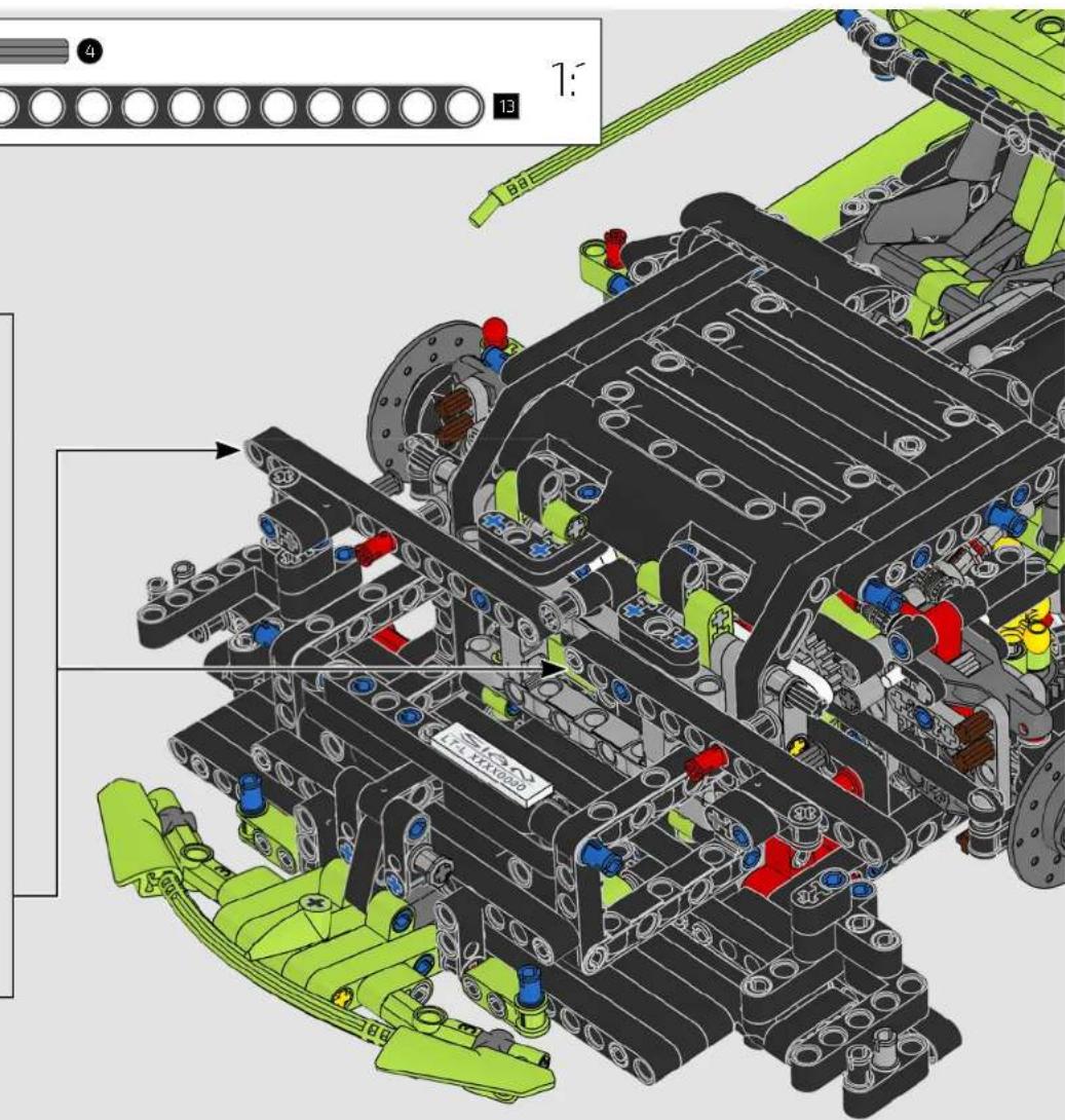 LEGO Technic 42115 - SCISSOR DOORS - 95