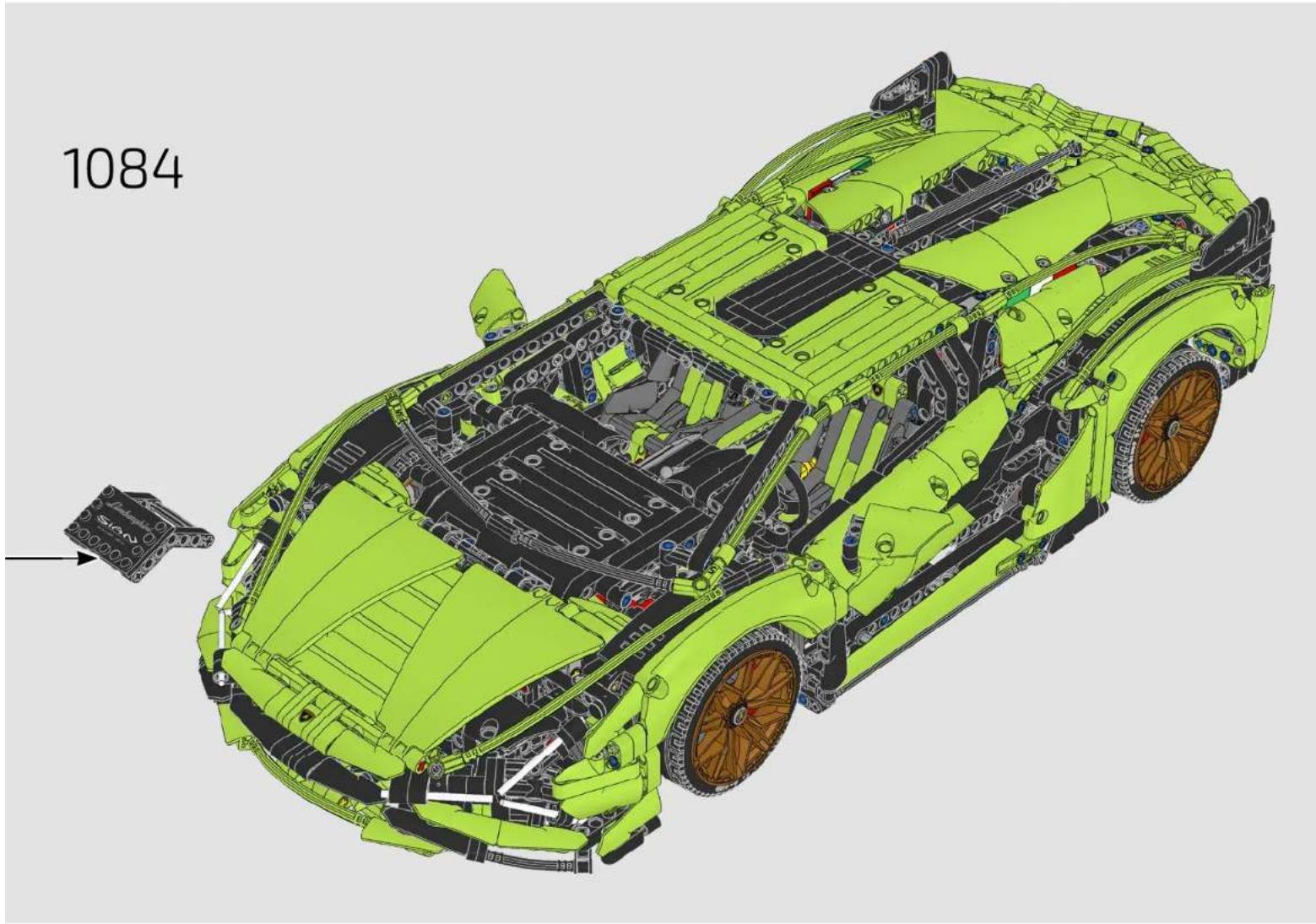 LEGO Technic 42115 - JANTES ET PNEUS - 38
